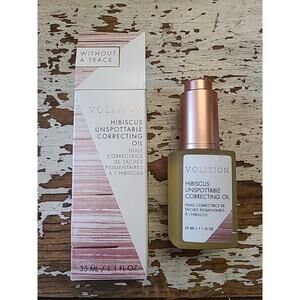 New Sealed Volition Hibiscus Unspottable Correcting Oil Face Serum 1.1 fl oz